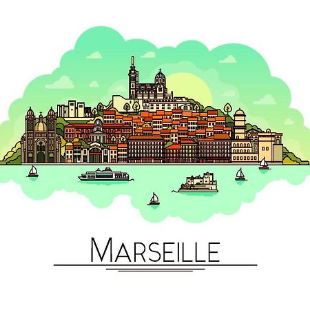 Boulevard De La These Marseille Lejlighed Eksteriør billede