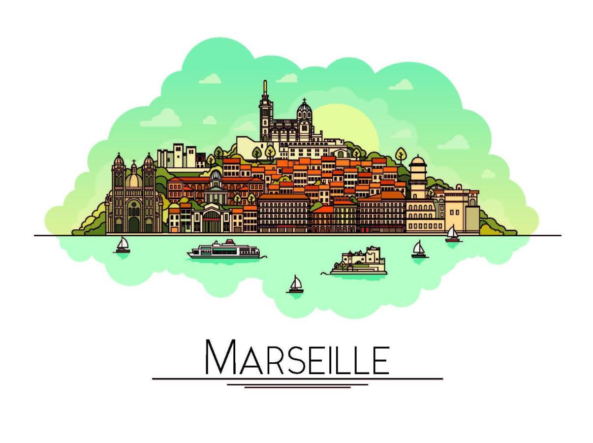 Boulevard De La These Marseille Lejlighed Eksteriør billede